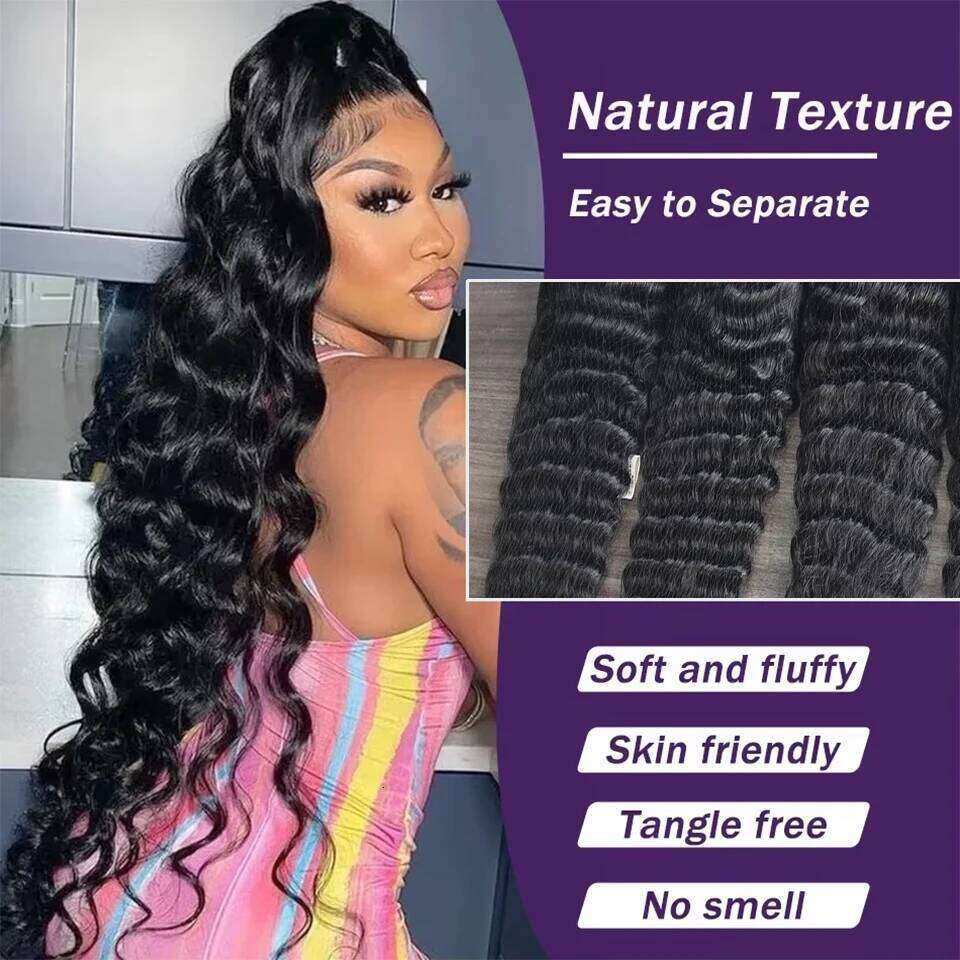 Loose Wave 4X4 6x4 Glueless Wig Human Hair Ready To Wear 13x6 13X4 Lace Front Wigs Deep Curly Preplucked Hairline Pre Cut