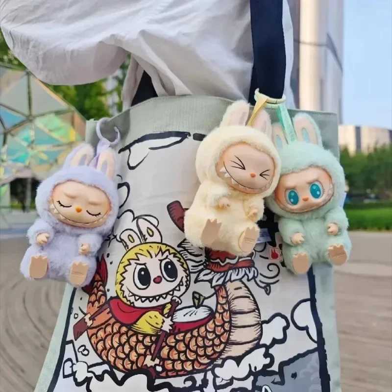 The vinyl plush blind box for the party Macaron 2nd The Monsters Labubu Decorative Surprise Box Doll Series Gift M250527