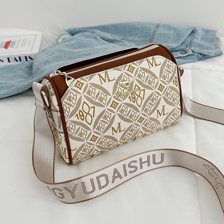 Top quality Brand High Quality Style Spring Summer Floral and Style Trendy Elegant Single Shoulder Crossbody Casual Women's Bag Free Delivery Des