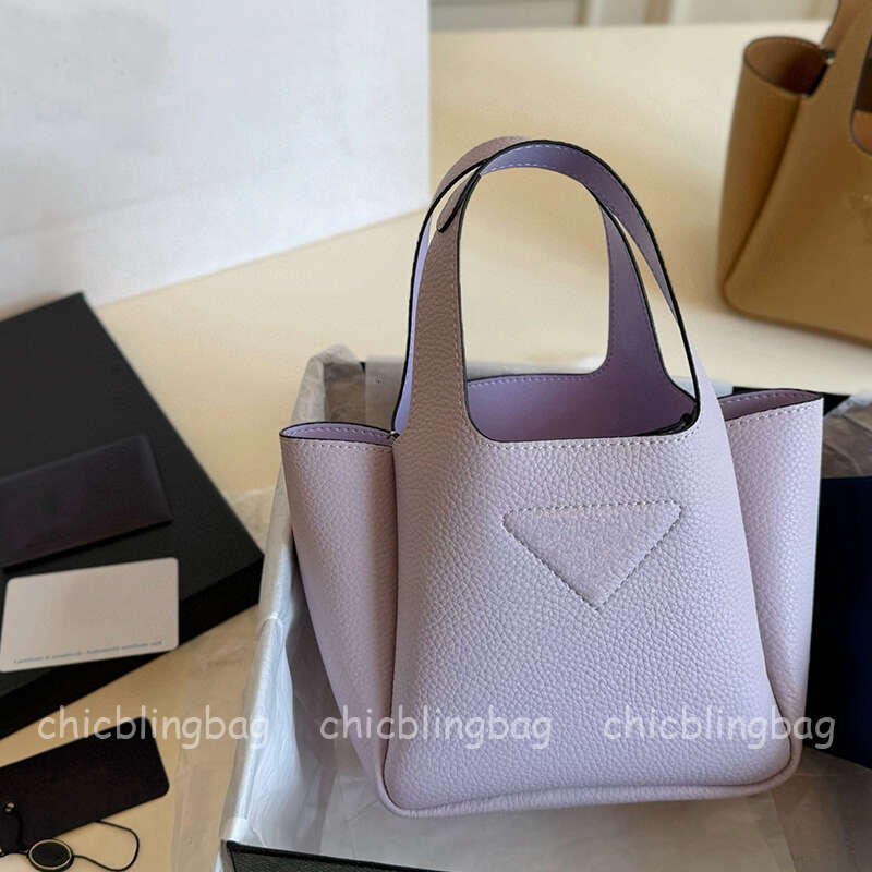 Designer Fashion Handbag Women's Classic Handheld Basket Bag High Quality Leather Bucket Bag Mini Money Bag Mini Tote Bag