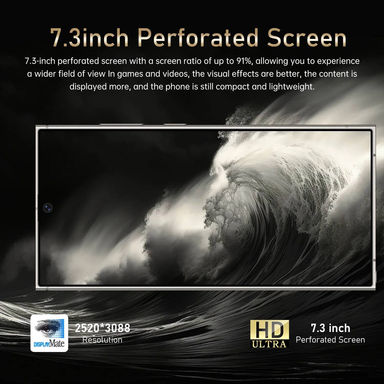 2025 Original S25 Ultra Smartphone 5G Global Version 7.3inch Cellphons 7800mAh 108MP Camera Android Unlocked Mobile Phone Nfc