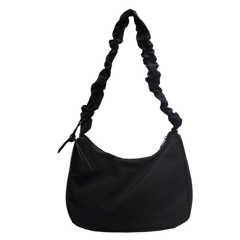 Fashion Pleated Cloud for Women, Crossbody Trendy Versatile Shoulder Bag, Large Capacity, Simple Lightweight Storage Casual Bag