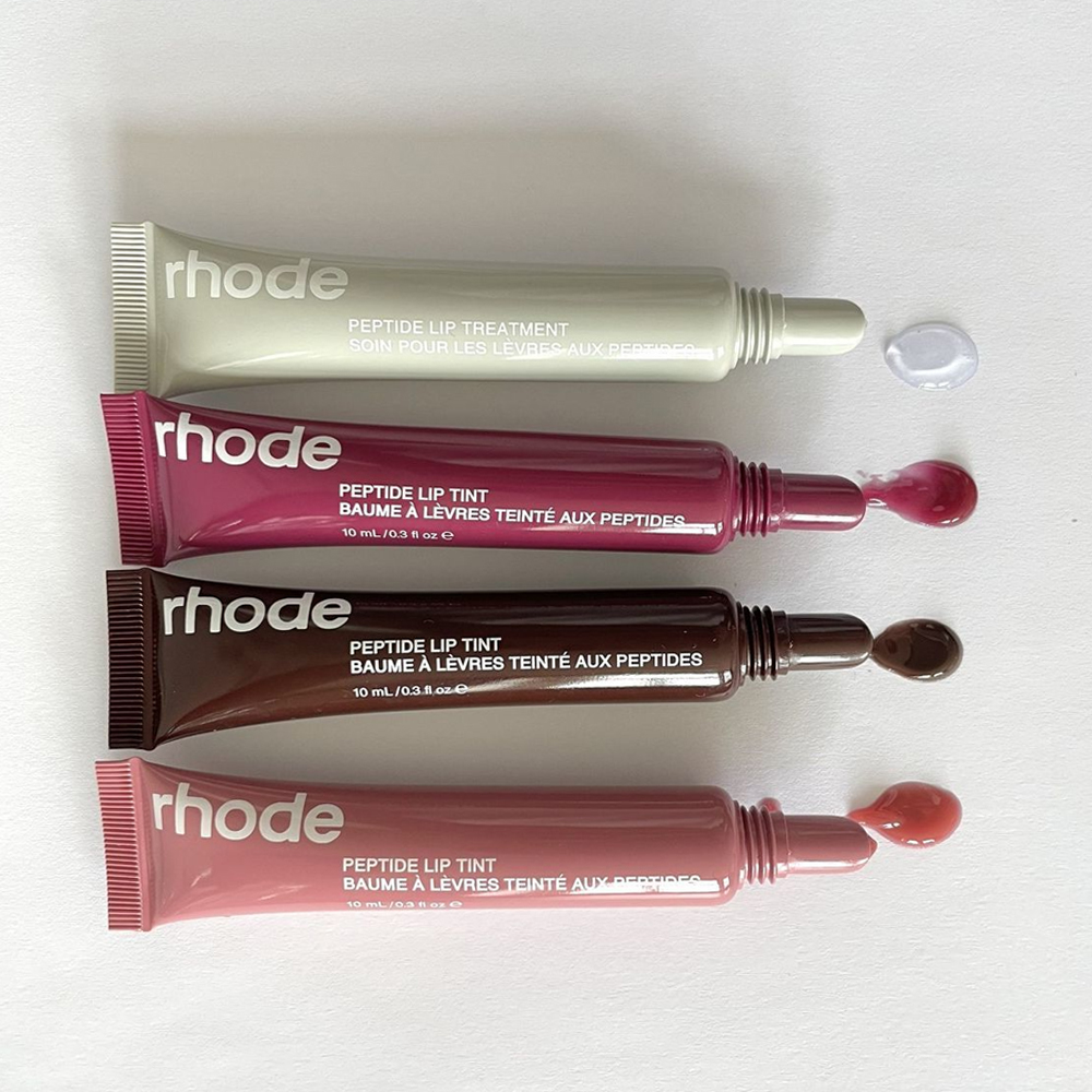 Rhode Lip Gloss lipstick Color Salted Caramel Vanilla Rhode Lipstick Silicone Case For iPhone 16 15 14 13 12 11 Pro Max Plus toast raspberry Lip Gloss Holder Box