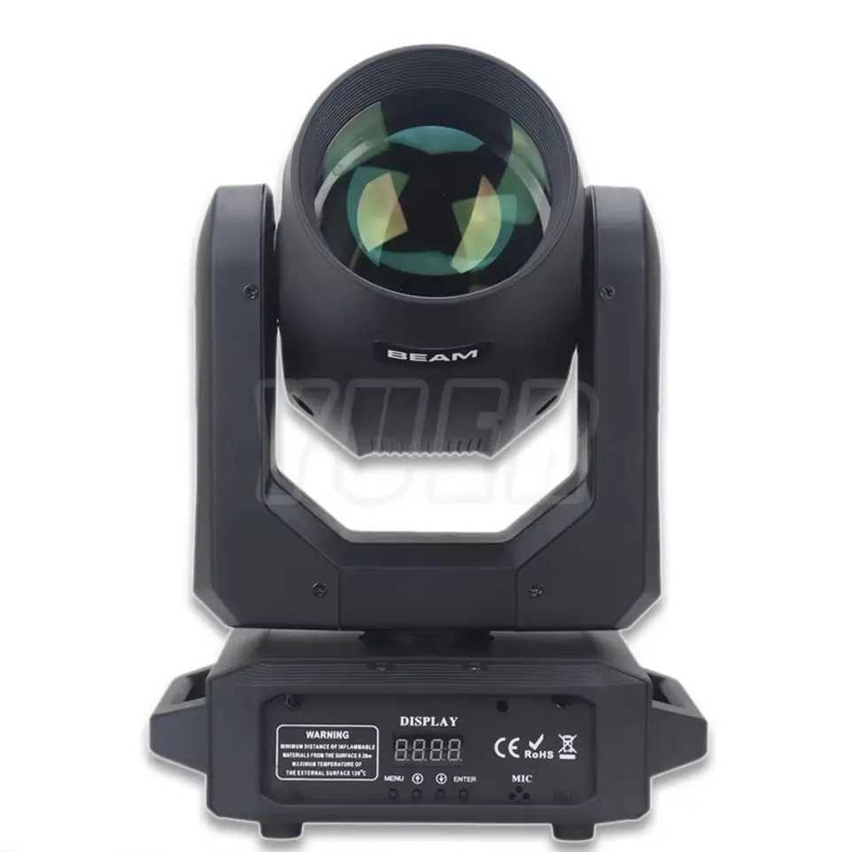 YUER 200W LED Moving Head Stage Lighting For Party DJ Disco Beam Gobo Effect DMX Sharpy Concert Wedding Decoration Stage Lights XJ250527