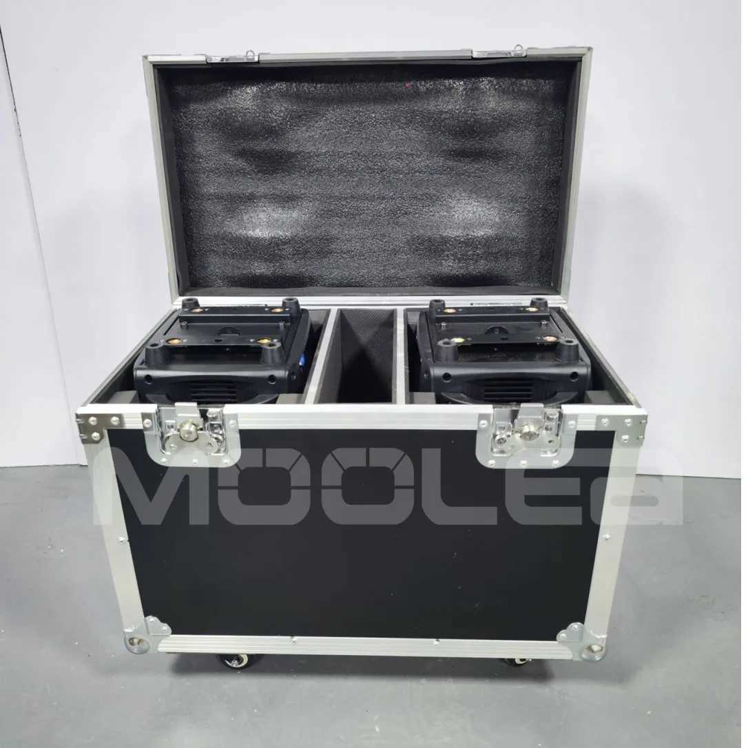 Only Flightcase for Wash Zoom 19x15w LED Moving Head Light RGBW for DJ Disco Party Wedding Nightclub Stage LightXJ250527