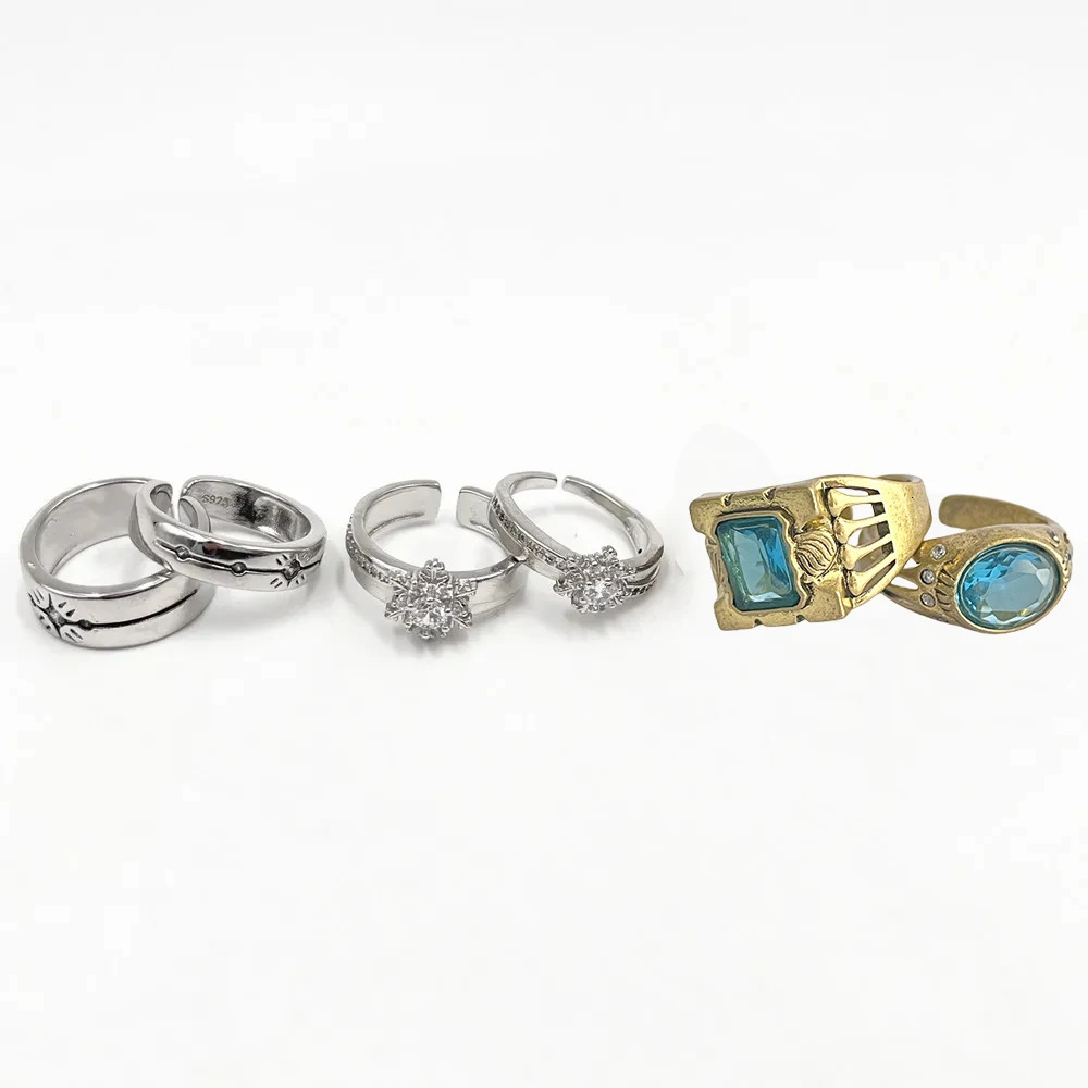 Game Love And Deepspace Ring Xavier Zayne Rafayel Cosplay Unisex Adjustable Opening Rings Jewelry Accessories Gifts 250519