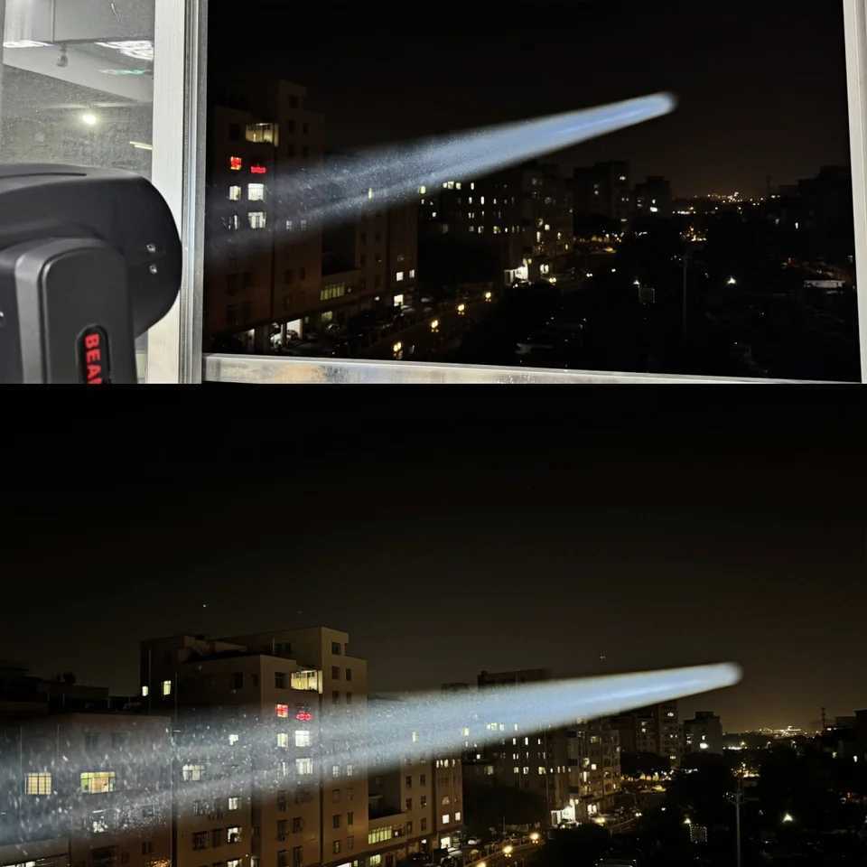 300W Mini BEAM With Halo Effect Moving Head Light 14R Beam Wah Zoom Sharpy 16channels 48 rotating prisms DMX Stage DJ lights XJ250527