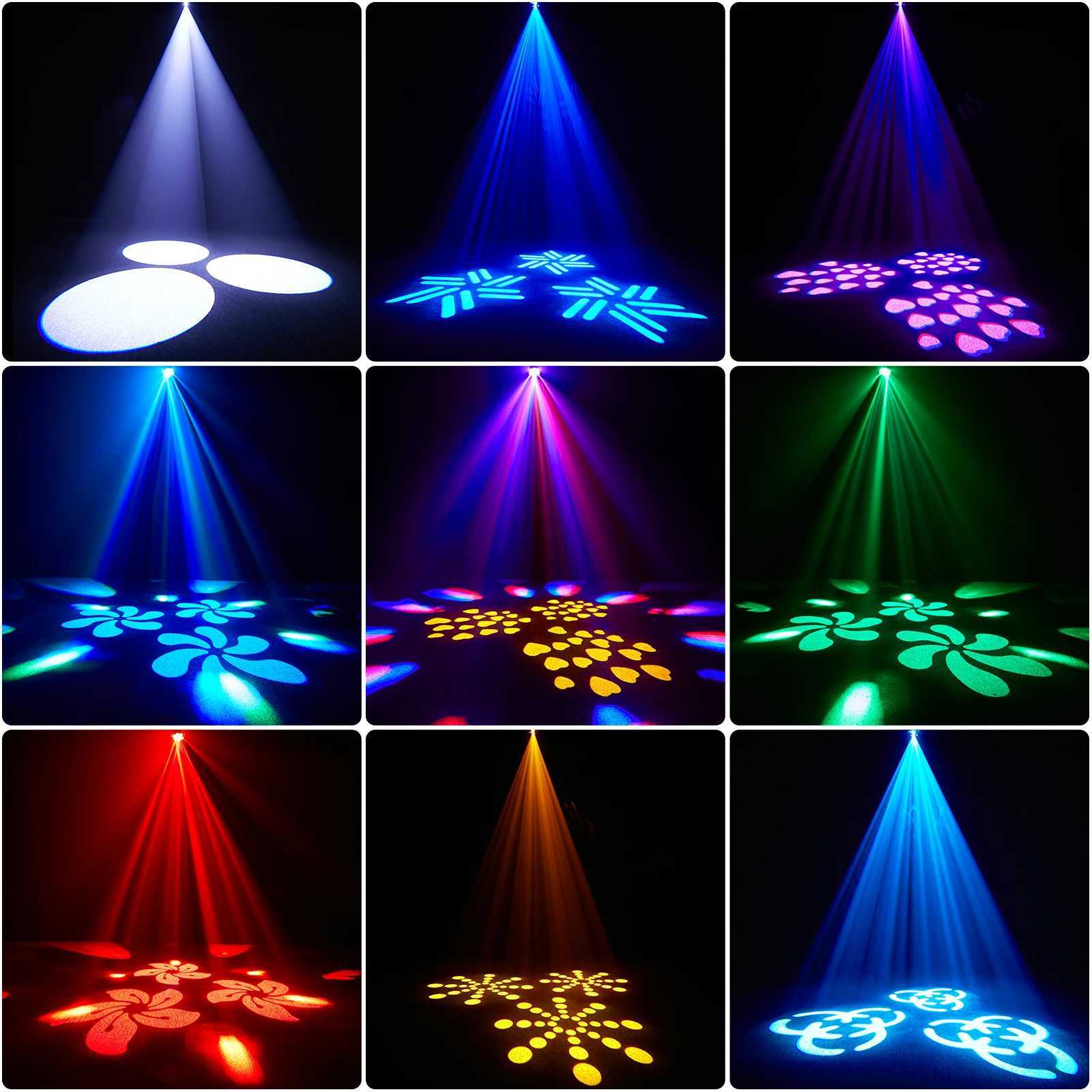 Yiflamefly 150W Bee Eye Gobo Moving Head Lights 6X10W RGBW Stage Lights DMX512 DJ Lights For Disco Party Club Bar Show XJ250527