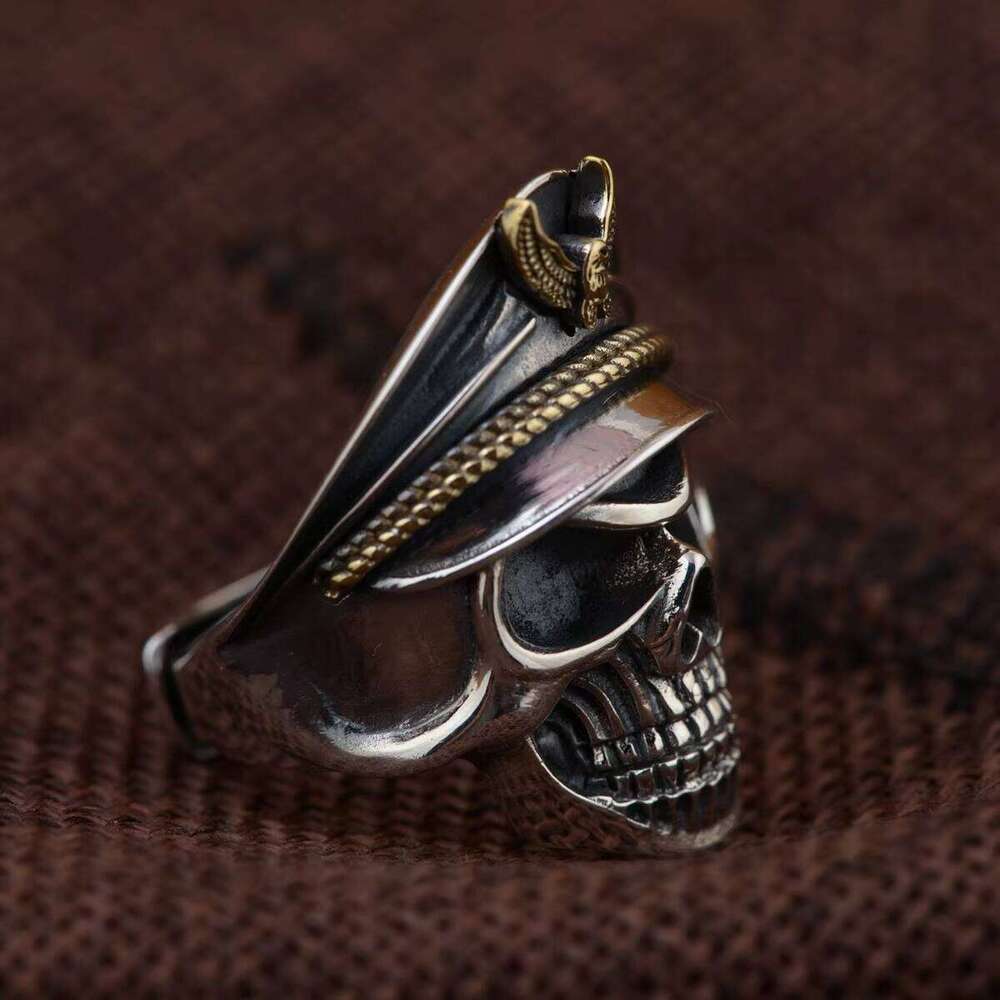 Jewelry Wholesale China Sier Finger Ring Mens Skull Rings
