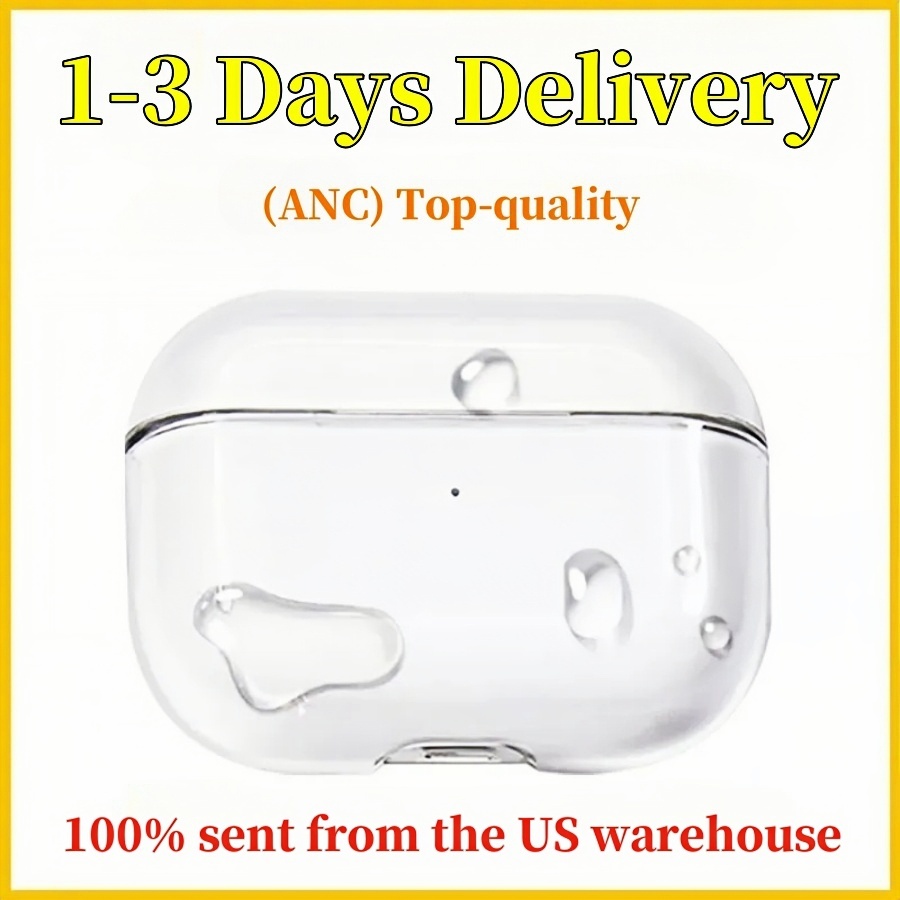 USA Stock for Apple AirPods 4 AirPods Pro 2 3rd Headphone Accessories Silicone Protective Headphone Cover pro max Headphone TPU Case