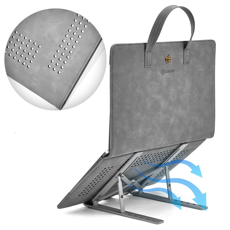 Portable Laptop Bag for MacBook Air 13.6 M3 M2 Soft Handle Laptop Briefcase for MacBook Air 13 Pro 13 Waterproof Notebook Bags 250526