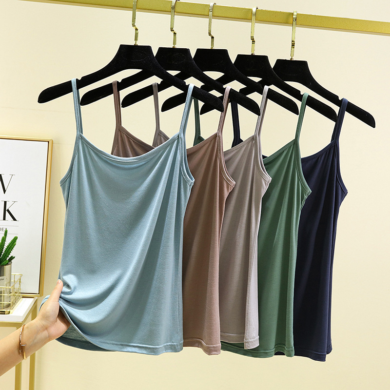 XR145 Summer new thin style inner wear outer wear all-match large size slim fit slimming women's tops