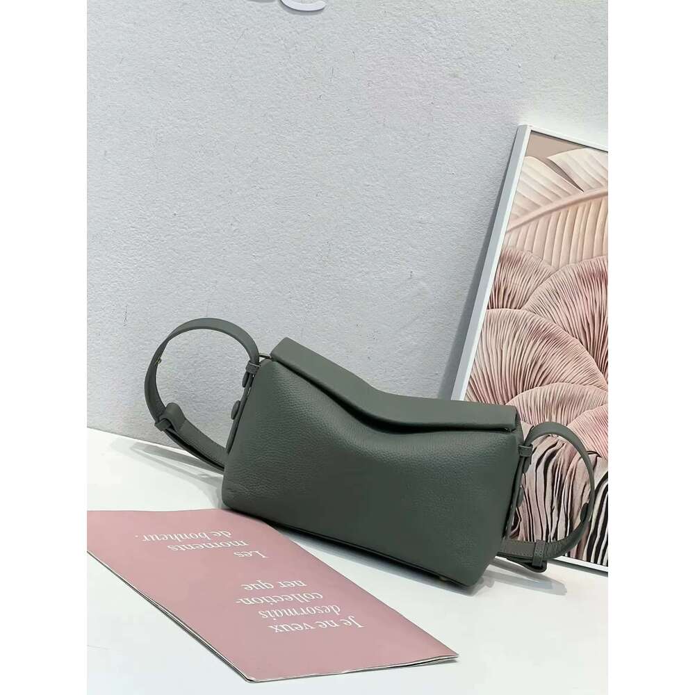 Free Shopping Genuine Leather Underarm Female Niche Shoulder Crossbody Handbag Fashion Pillow Designer Bag For Women