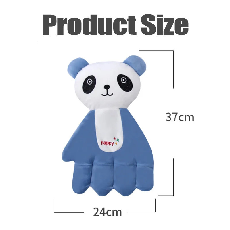 Baby Soothing Hand Palm Patter for Sleep Startle Prevention Infant Calming Sleepers Cartoon Animal Pillow borns Girl Boy 250527
