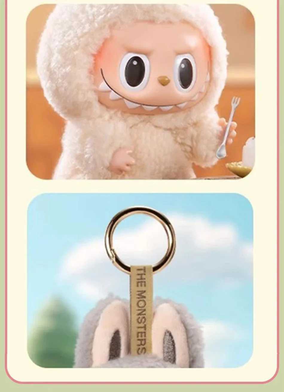 16cm Labubu The Monsters Heartbeat Cute Cartoon PVC Figurine Collectible Toys Gifts Kids Accessories Exquisite Home Decoration M250527