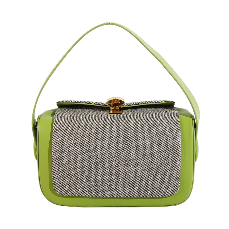 High quality brand new free designer bag 2025 new Korean version small square bag niche design armpit handbag armpit bag new free designer bag