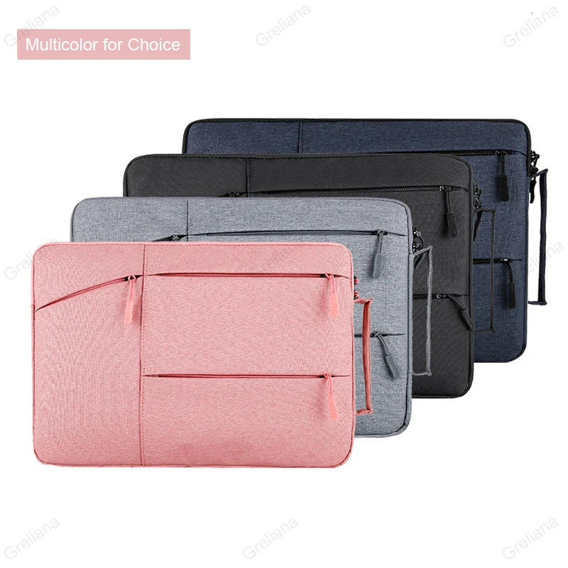Laptop Bag 13.3 15.6 14 inch Waterproof Notebook Case SlEEve For Macbook Air Pro 13 16 15 Computer Handbag Briefcase Bag 250526