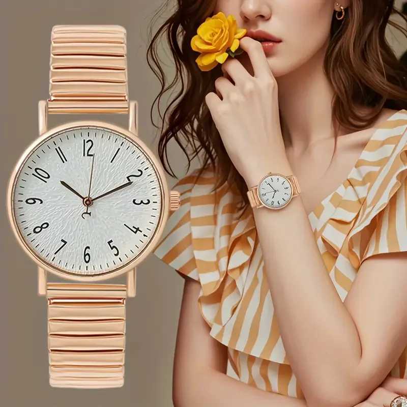 Simple Women Watch Alloy Strap Wristwatch Women Watches Ladies Clock Quartz Watch Festival Gift Valentines DayXJ250527
