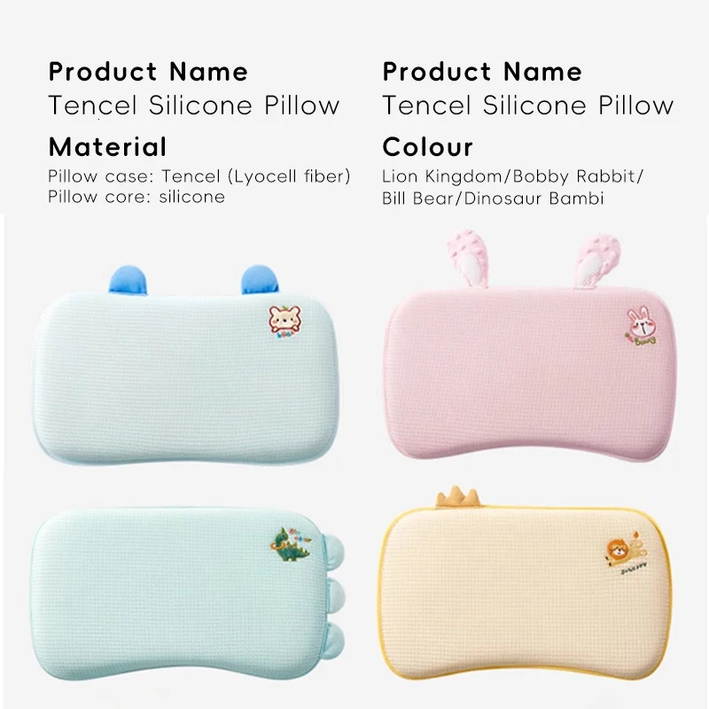 AIBEDILA Baby Pillow For born Children Protective Hollow Pillows Neck Spine Protection Sleep 250527