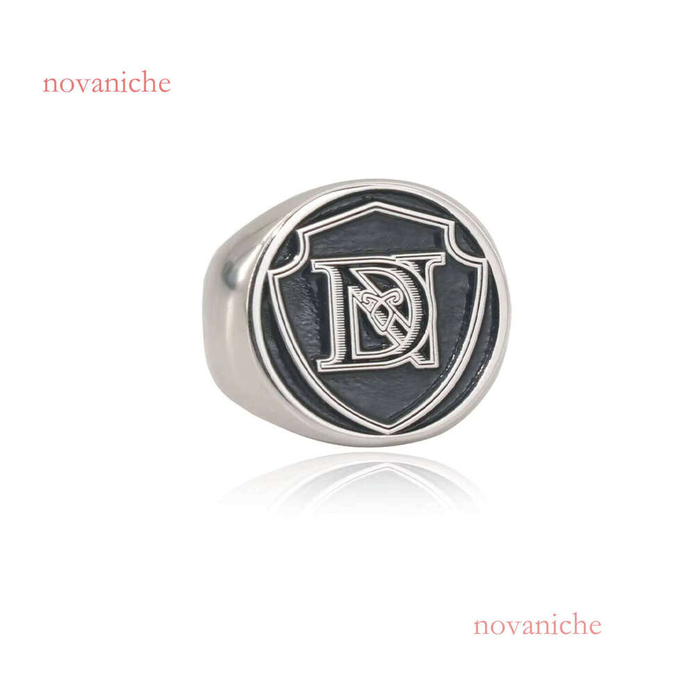 20mm Round Sier Jewelry Small Finger Custom Personalized Fashion Men Ring Wholesale
