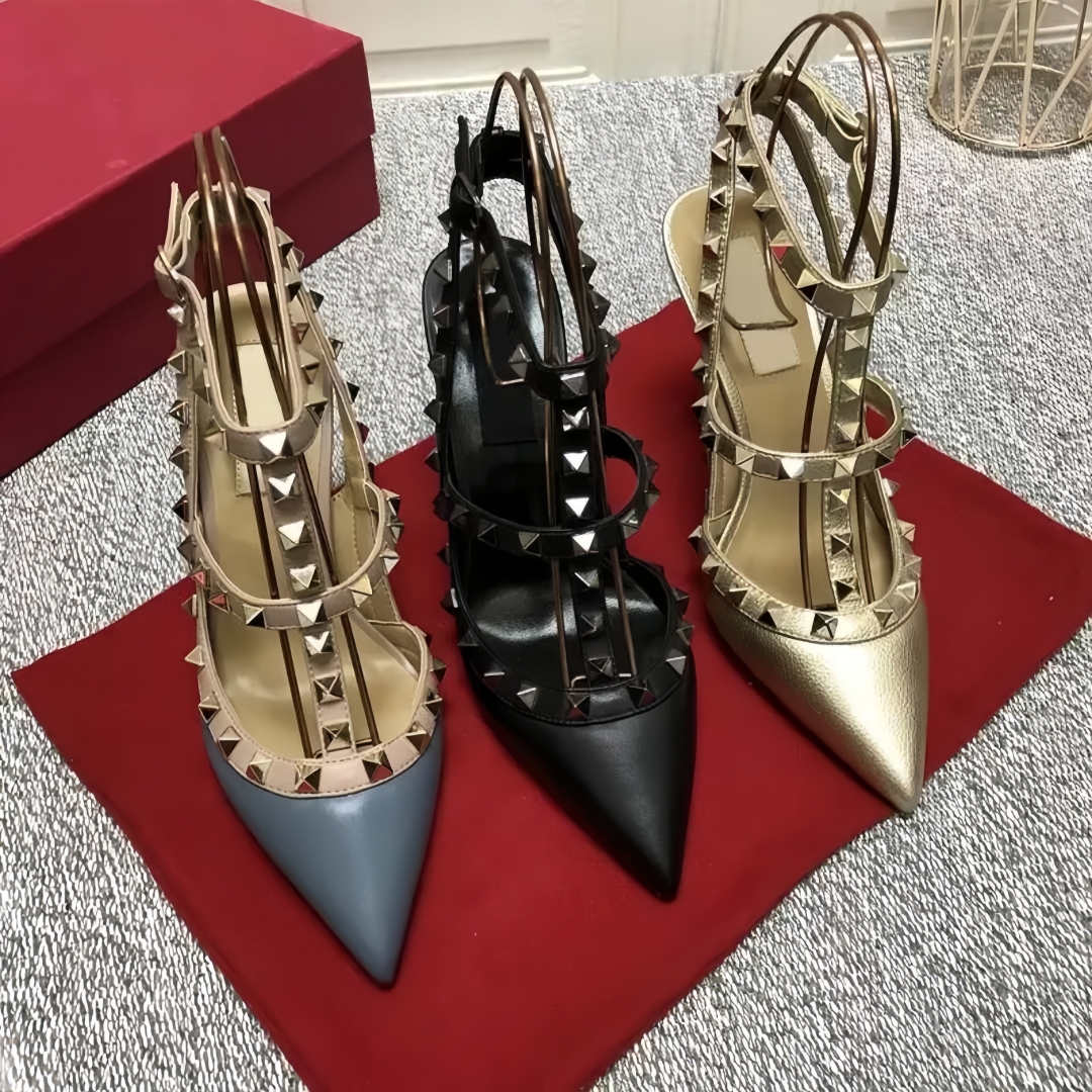 Designer Women High Heels Sandals Red Shiny BottomShoes 6cm 8cm 10cm 12cm Stiletto Heel Pointed Toes Nude Black Patent Leather Luxury Pumps dust bag Size 35-44