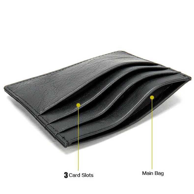 Men holder Mini Wallet Holder for Men Women Purse PU Leather Card Cover Z250527