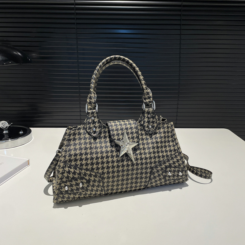 Top brand high-quality new free designer bag 2025 new retro leopard print handbag shoulder bag fashion trend crossbody bag new free designer bag