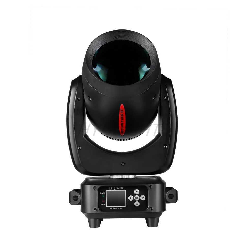 LED 180W Moving Head Light Beam Spot Zoom 24 Rotating Prisms 14 Gobos 11Color Wheel 7 -Color Wheel 6 Discharge -Lens DJ Stage XJ250527