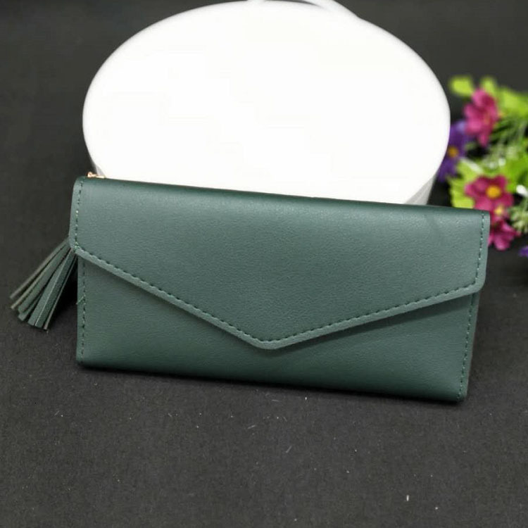 New Women's Long Style with Tassel Campus Pendant Fashion Multi functional Wallet Designer Men's Large Capacity Wallet