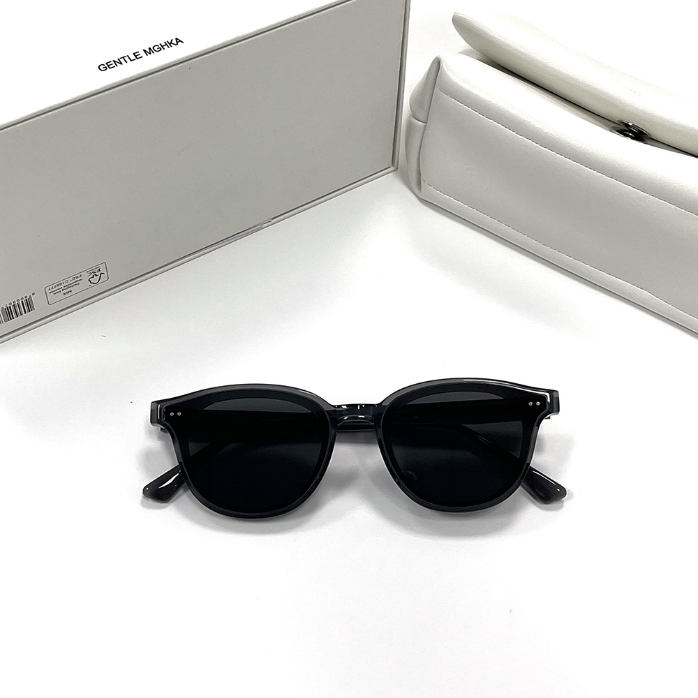 2025 GENTLE MGHKA Acetate sunglasses luxury Brand designers gm vintage Round Sun glasses beach driving For men women monter JADE Sunglasses UV400