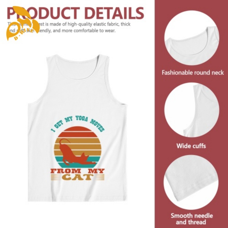 Free delivery. Oversized women's vest custom-made by a designer, with outdoor breathable size of S-2XL.