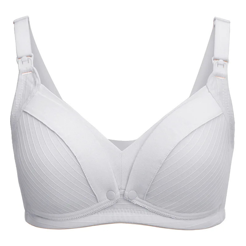 Maternity Nursing Bra Pregnant Women Mother Mama Open Breast Cotton Wire Free Sleep Underwear Lactating Bralette 250527