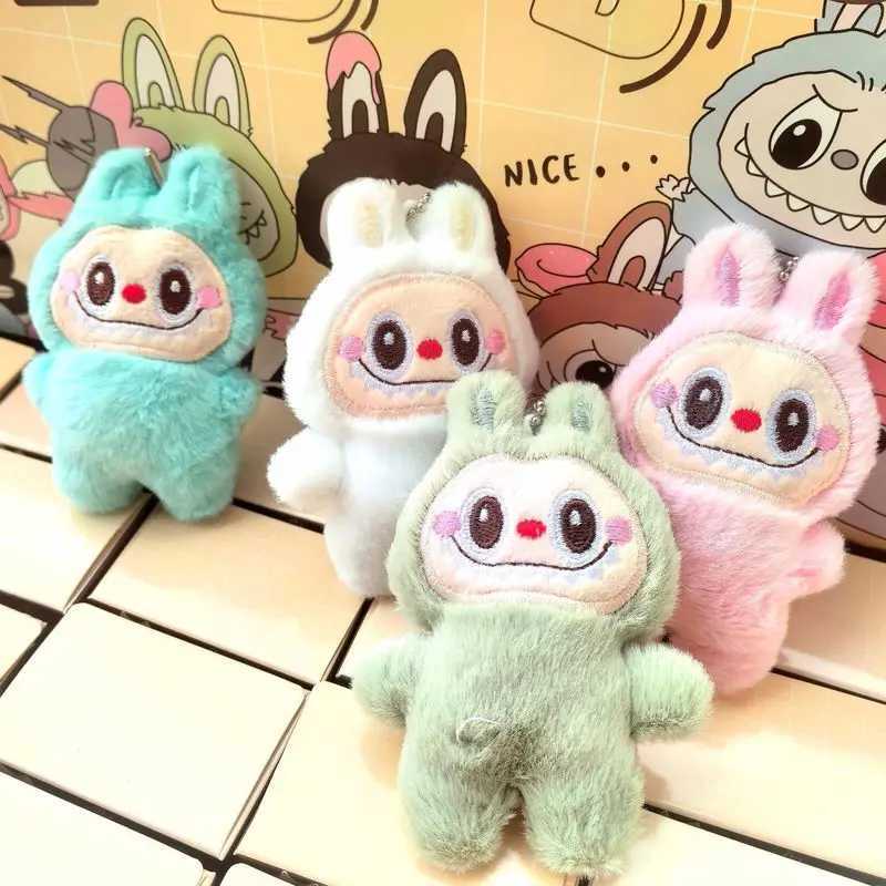 30pcs A Box New Labubu Plush Doll Keychain Blind Box Pendant Backpack Blind Box Small Keychain Chain Pendant Xmas Gift W250526