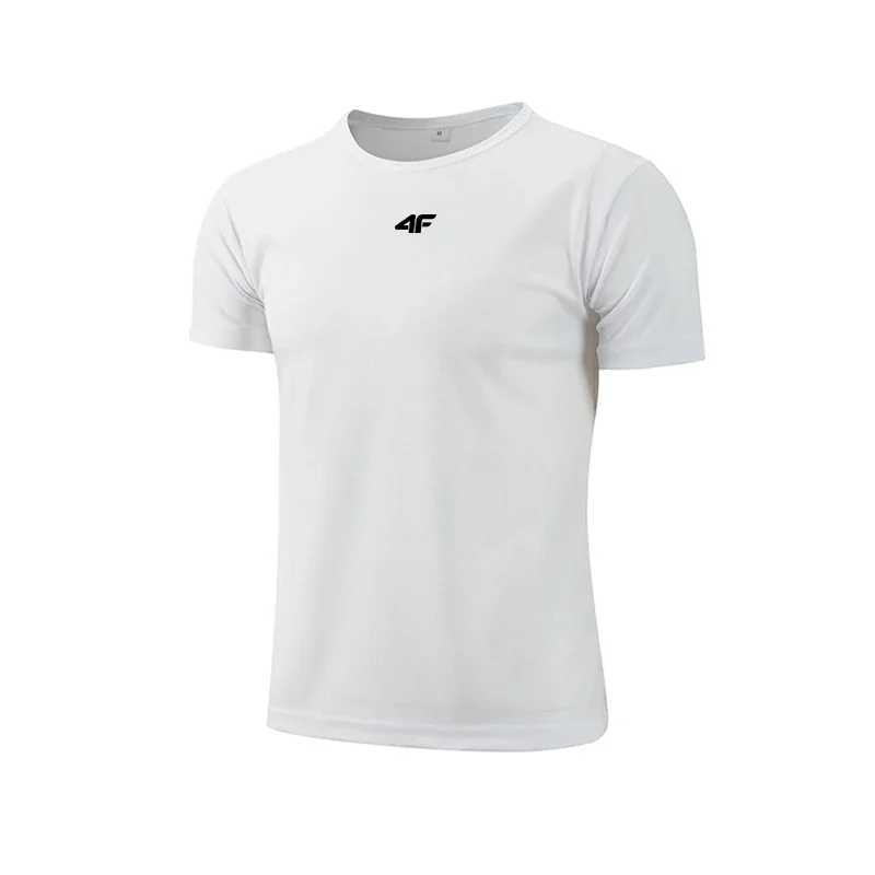 Hot Sales Jogging Shorts Sleeve T-shirt Casual Sports Summer Cool Daily Quick Drying Versatile Outdoors Mens Tops Tees Clothing Z250527