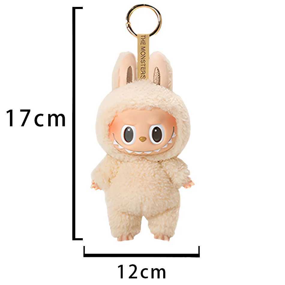 New Arrival Labubu The Monsters Lisa Seme Heart Macarrr Pendant Flocking Doll Vinyl Base Series TrenDY Toy Decorations BirtHDay Gift U250527