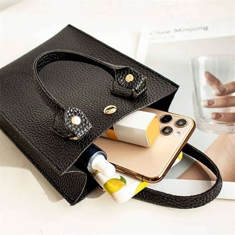 Summer New Handbag Women's Fashion Crossbody All-Match Solid Color Ladies Shoulder Bag Wallet Purse