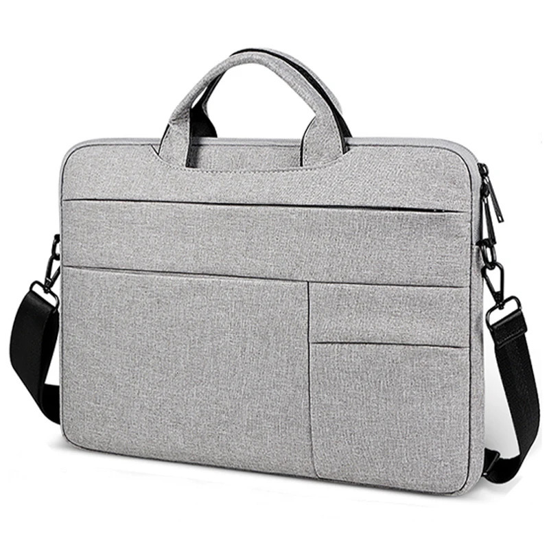 15.6 Inch 14 15 In Laptop Bag Business Portable Computer Handbags Laptop Shoulder Handbag Zipper Shoulder Simple Style 250526