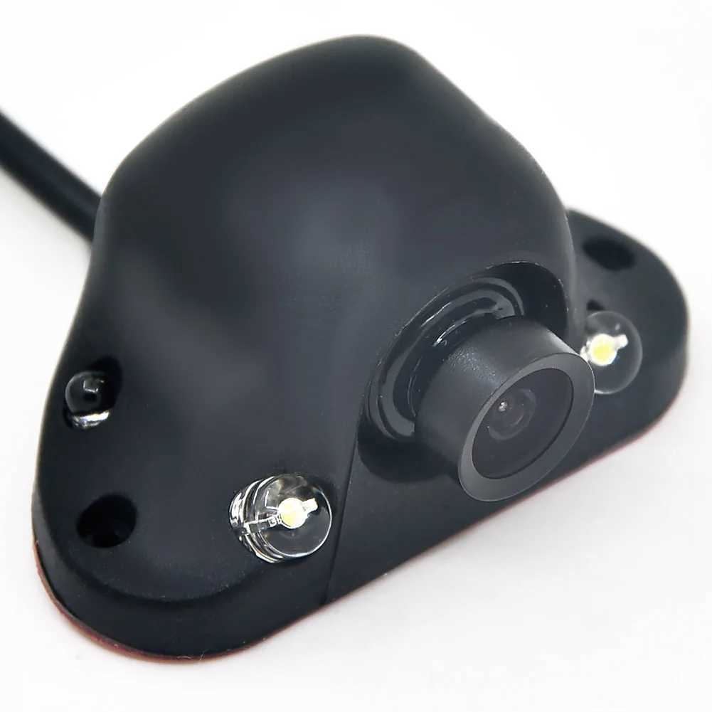 car dvr Mini CCD ccd night 360 Degree Car Rear View Camera Front Camera Front View Side Rrsing Backup Camera 2 LED Z250509