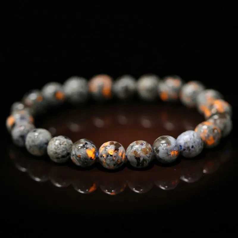 JD Natural Stone Beads Bracelet Amethyst Tiger Eye Crystal Quartz Agate Gem Beads Bangles Women Men Reiki Healing Jewelry Gift W250526
