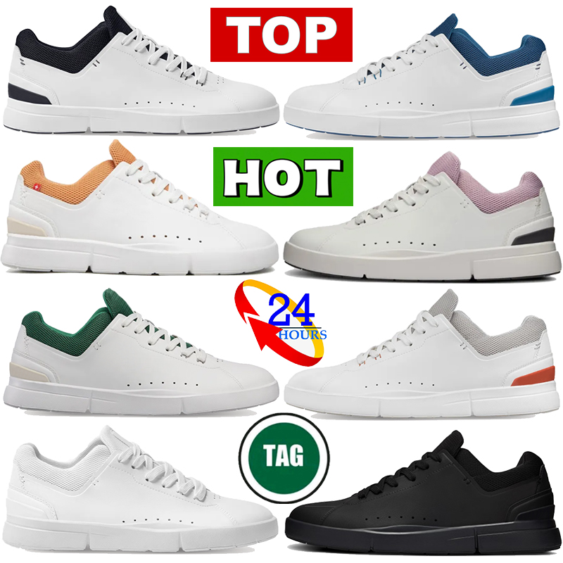 Designer shoes Federer The Roger Advantage sneakers Spin Tennis mens womens casual shoe all black white Deep Blue Midnight Rose Pink multi color fashion men trainers