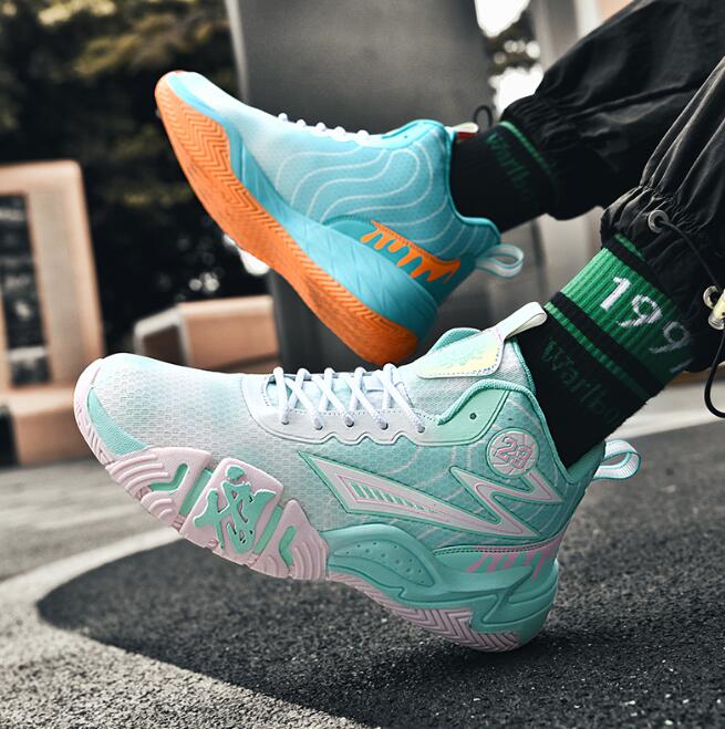 Basketball sneakers fission low top mens shoes new lightweight high rebound non-slip glow-in-the dark breathable sneakers Z 5.27-2
