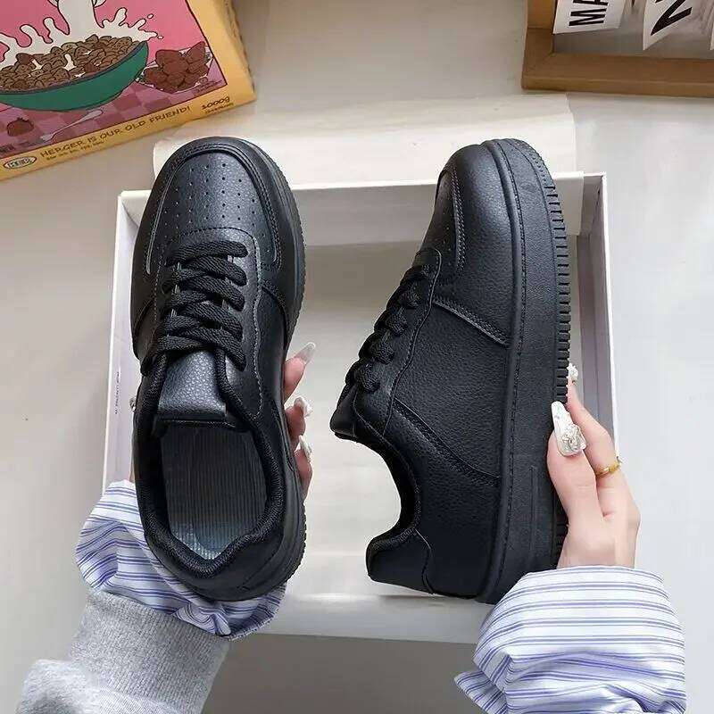 Spring Autumn New Style Women's Korean Version Soft Sole Light eight Casual Sports Shoes Student EVA Insoles Rubber Outsole