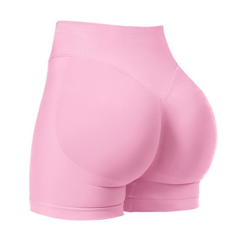 Yoga gym shorts women athletic short skinny elastic high waisted pants outdoor running breathable quick dry moisture wicking sports training pant size