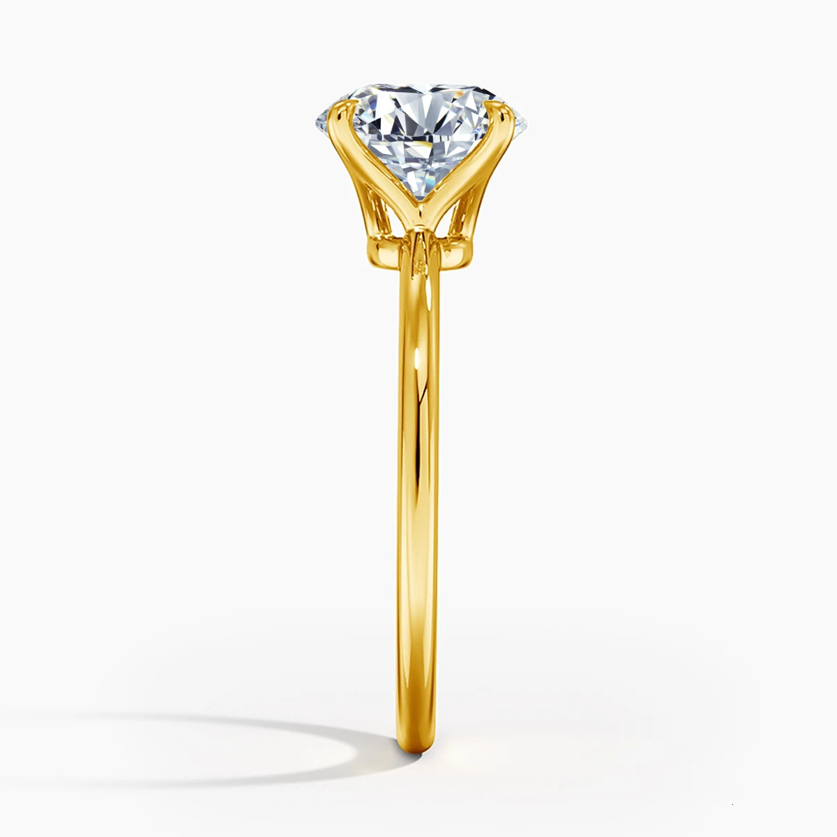 1ct 2ct 3ct 5ct D Color VVS1 Ring Engagement Silver 925 Jewelry With Certificate Woman Wedding Gift Wholesale 250519