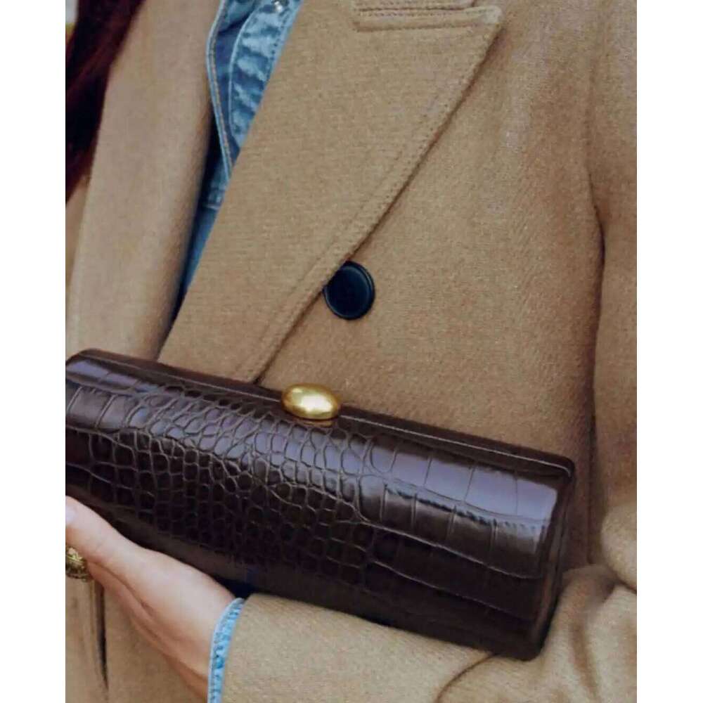 Long Box Clutch Bag Women Evening Wedding Party Cute Coffee Purse Bag Handbag 2024 New