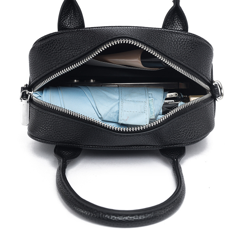 Free Shipping Designer Crossbody Bag Fashionable And Simple Genuine Leather Bag Womens High-end Feel Top Layer Cowhide Shoulder Bag Women's