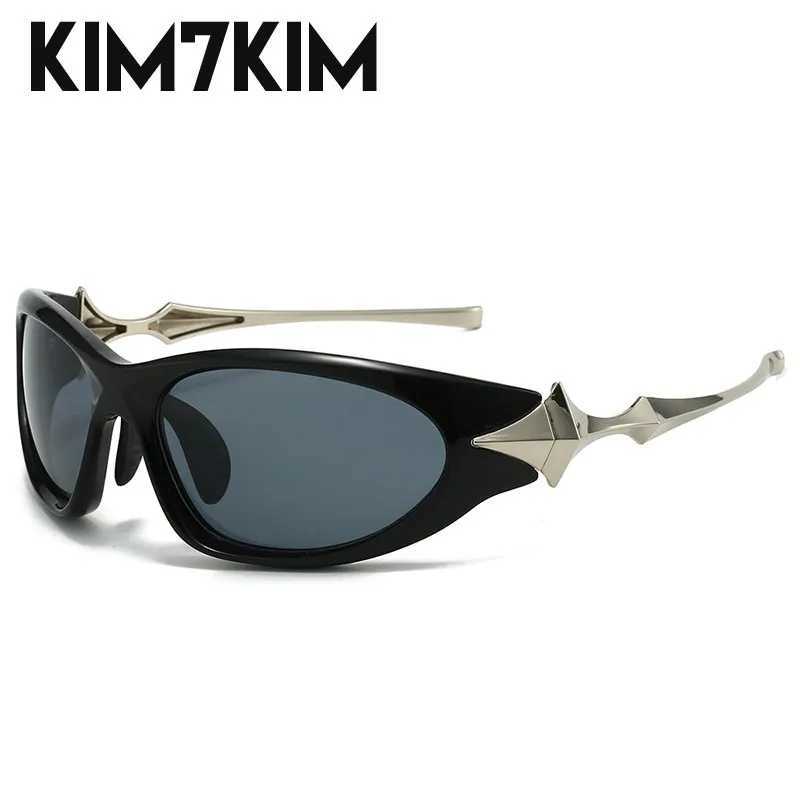 Steampunk Y2k Sport Sunglasses Women 2025 Luxury Men Sun Glasses For Female 2000s Futuristic Goggles Eyewear Accessories Lenses Z250527