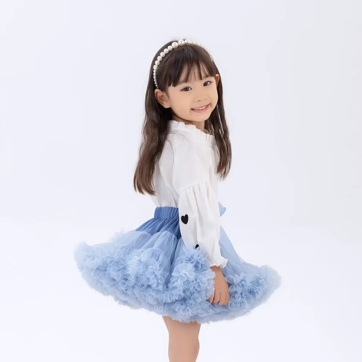 Tutu Skirt Baby Girl Skirts Princess Mini Pettiskirt Party Dance Rainbow Tulle Girls Clothes Children Clothing 250527