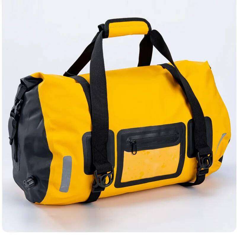 Universal 40L 66L Motorcycle Waterproof Tail Bags Helmet Durable Rear Moto Seat High Capacity Riding Motocross Outdoor Bag