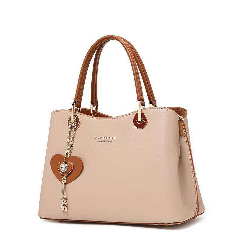 Handbag 2025 new summer genuine leather women's light high-end shoulder cross-body business bag